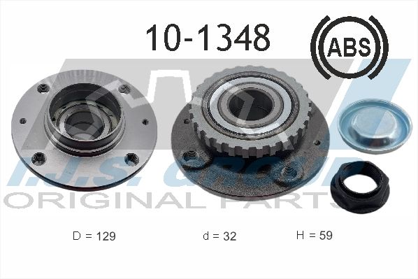 Подшипник ступичный citroen: berlingo 1.1 i/1.4 bi - IJS 101348
