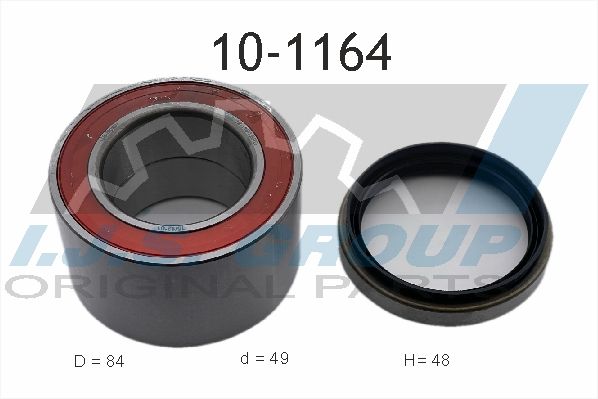 Подшипник ступичный ford: transit tourneo 2.0/2.4 d/2.5 di/2.5 TD 94-00, transit 2.0/2.5 di/2.5 di/2.5 di/2.5 td/2.5 TD 94-00, transit 2.0/2.0 kat/2.5 DI 85-92, transit 2 - IJS 101164