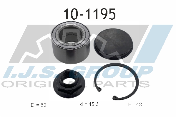 Подшипник ступичный nissan: interstar dCi 100/dCi - IJS 101195