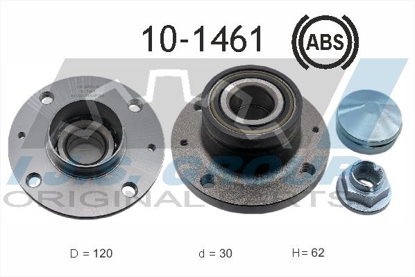 Подшипник ступичный opel: adam 1.0/1.2/1.4/1.4 LPG - IJS 101461