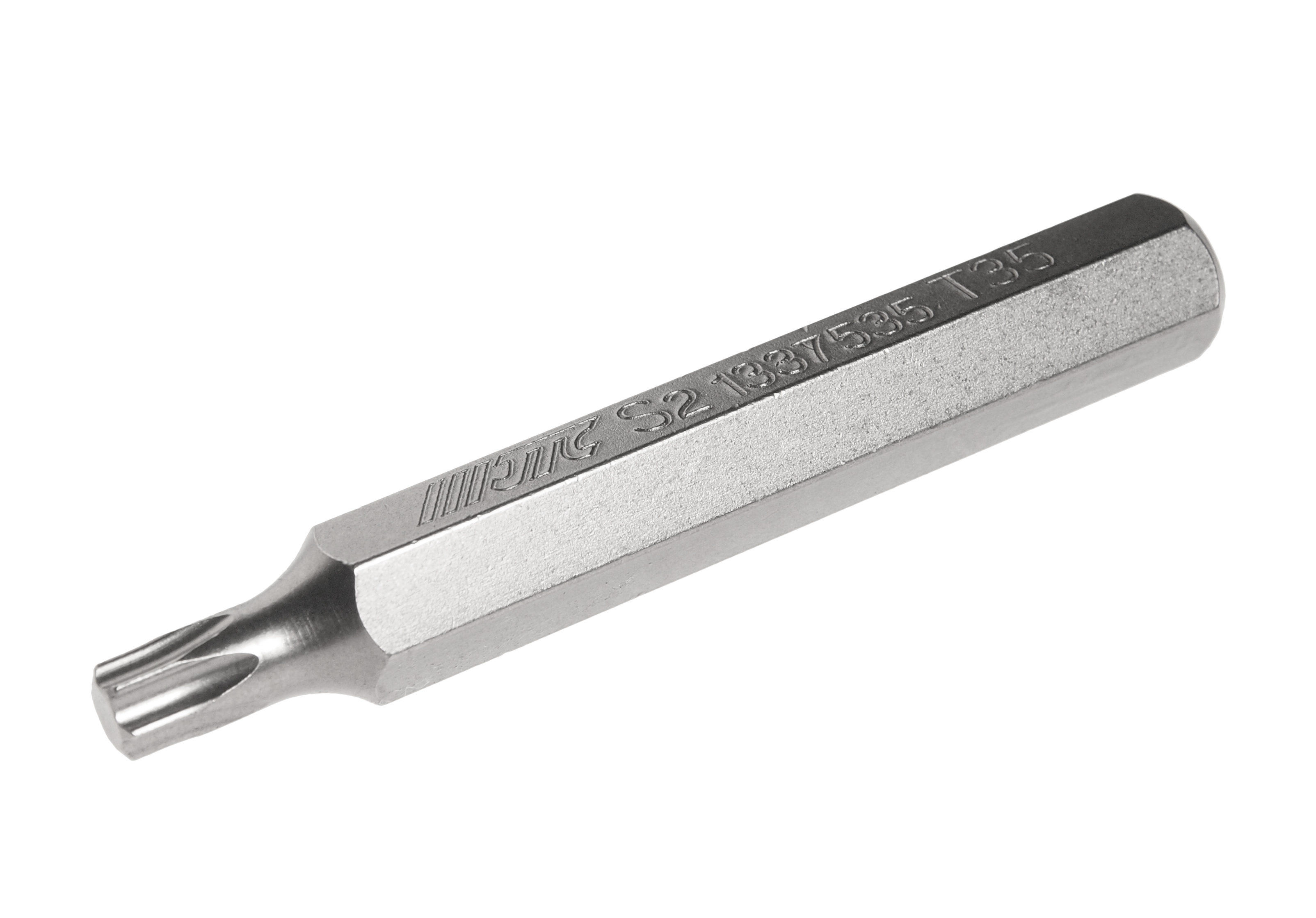 Бита torx Т35 х 75 мм, шестигранник 10мм - JTC JTC1337535