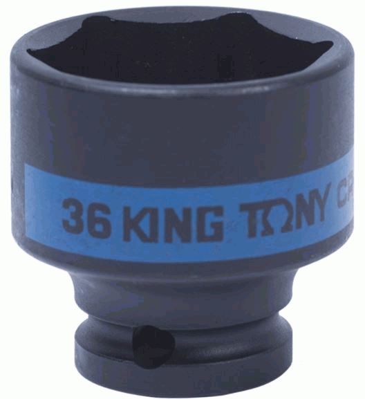Головка торцевая ударная шестигранная 1/2, 36 мм King Tony 453536m - King Tony 453536M
