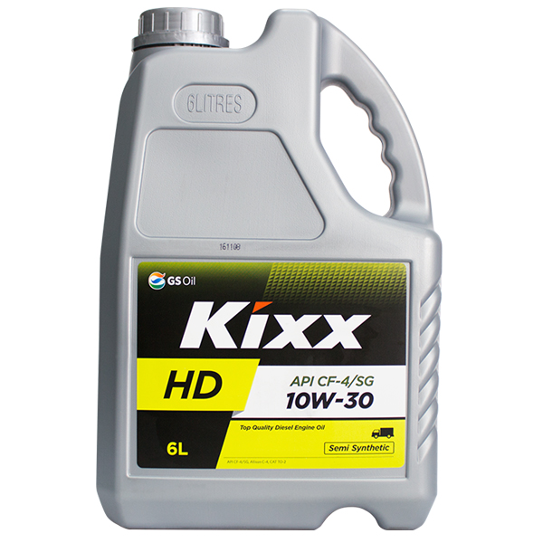 Масло моторное Kixx HD cf-4 10w-30 (Dynamic) /6л - KIXX L2002360E1