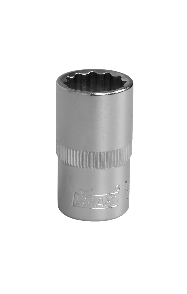 Головка торцевая стандартная двенадцатигранная 1/2 16 мм Кraft 700349 - KRAFT KT 700349