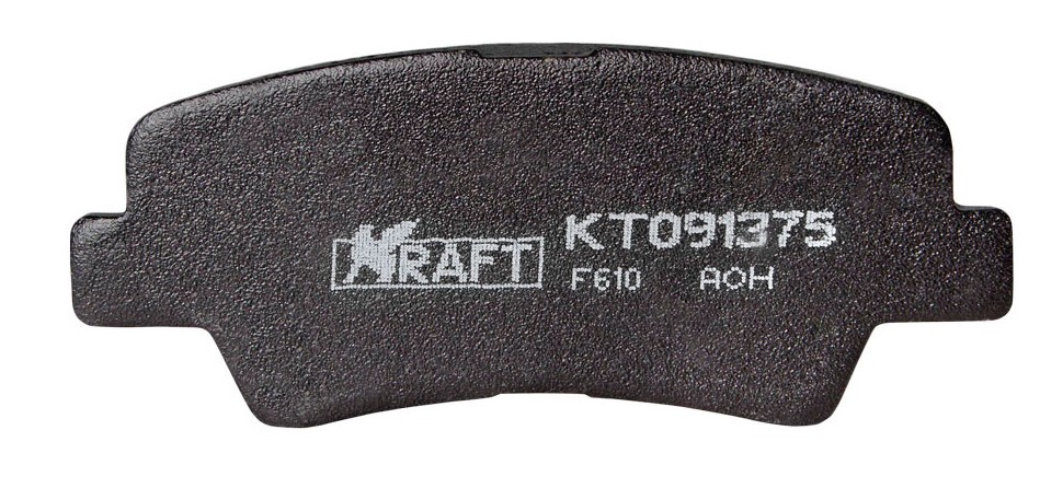 Колодки дисковые задние для а/м Hyundai Solaris / Kia Rio III 1.4-1.6 (10-) - KRAFT KT 091375