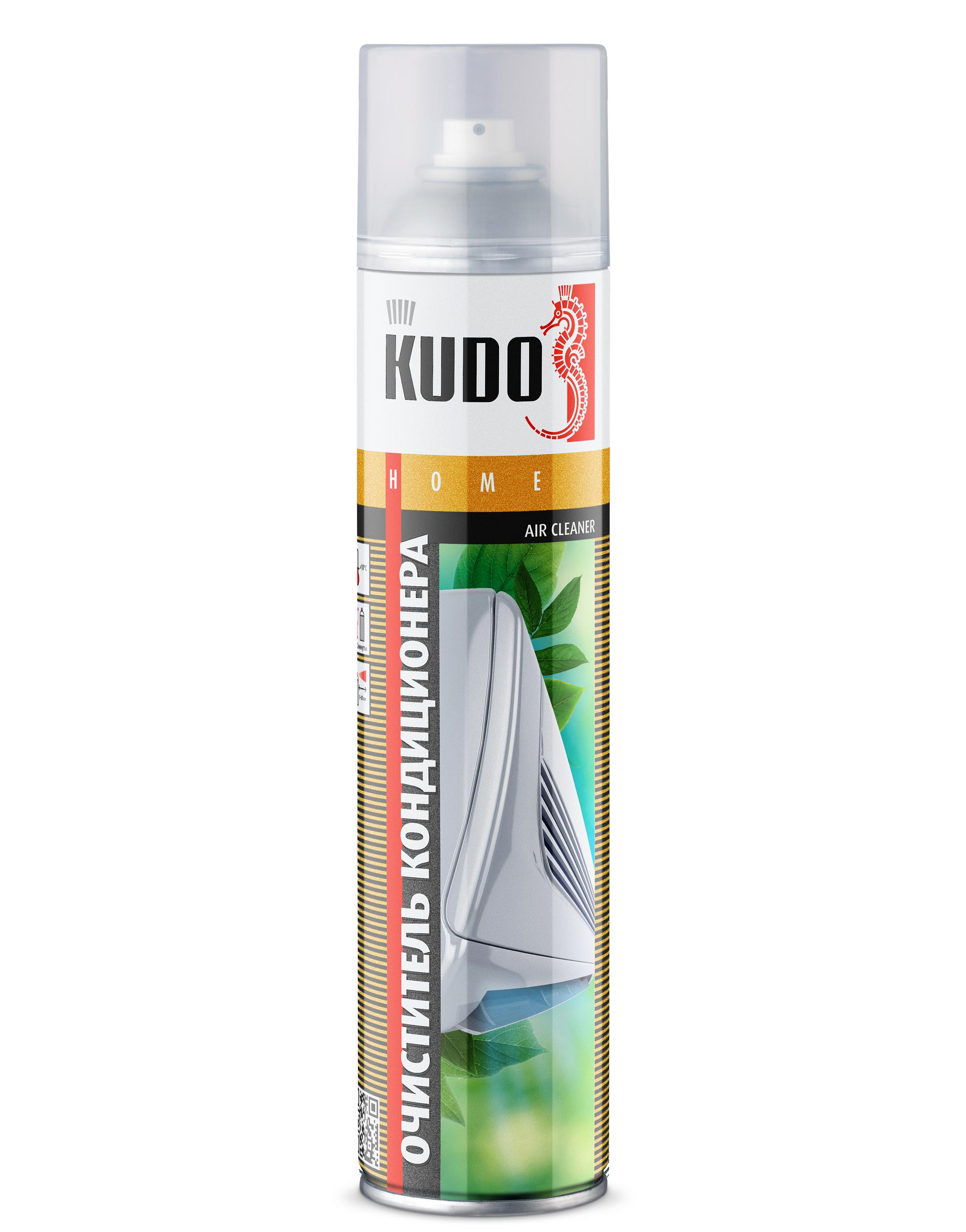 Kudo Очиститель-освежитель кондиционера (аэрозоль) - 400 мл. /12 - KUDO KUH402
