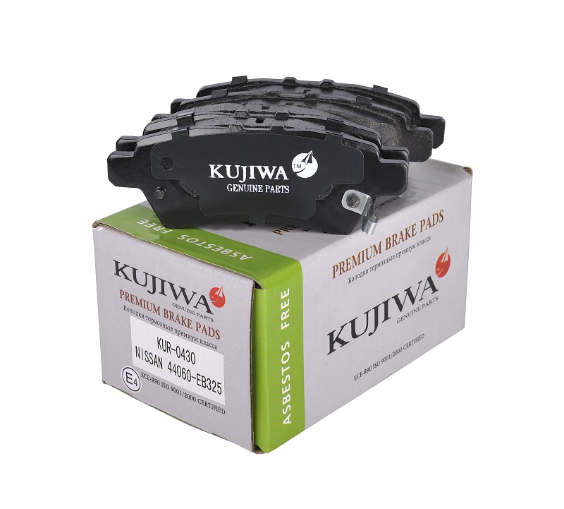 Колодки тормозные задние с пластинами kur0430 kujiwa 44060ea090 nissan | перед | - Kujiwa KUR0430