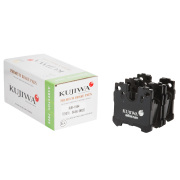 Колодки тормозные задние с пластинами kur1844 kujiwa 044660w020 toyota - Kujiwa KUR1844