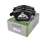 Колодки тормозные передние с пластинами kuf0352 kujiwa 30793265 volvo - Kujiwa KUF0352
