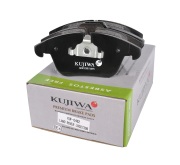 Колодки тормозные передние с пластинами kuf0462 kujiwa lr027309 land rover | перед | - Kujiwa KUF0462