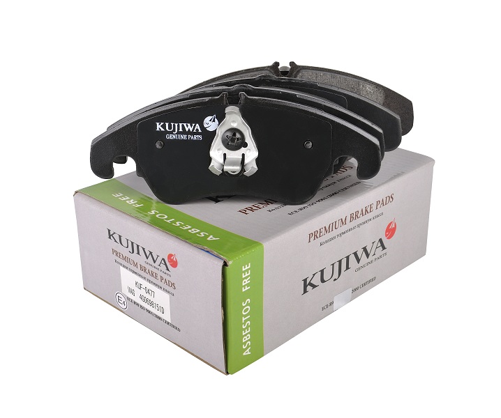 Колодки тормозные передние с пластинами kuf0477 kujiwa 4g0698151d VAG - Kujiwa KUF0477