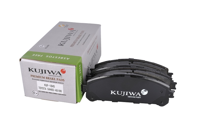Колодки тормозные передние с пластинами kuf1845 kujiwa 0446548190 toyota | перед | - Kujiwa KUF1845