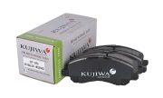 Колодки тормозные передние с пластинами kuf3469 kujiwa mr569403 mitsubishi | перед | - Kujiwa KUF3469