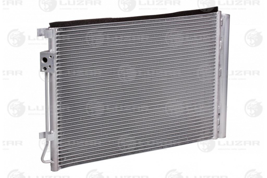 Радиатор кондиц. с ресивером для а/м Hyundai Solaris II/Kia Rio V (17-) - Luzar LRAC 08L5