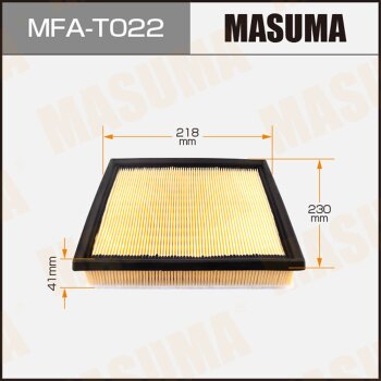 Воздушный фильтр a-1036 masuma rx450h/ gyl10l, gyl15l (1/40) - Masuma MFAT022