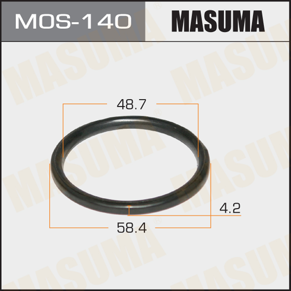Кольцо глушителя masuma MoS-140 48 x 57.3 x 4.2 (уп.5шт) - Masuma MOS140