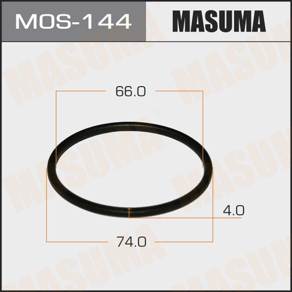 Кольцо глушителя masuma металлическое 66.5 x 74 - Masuma MOS144