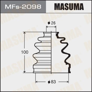 Пыльник ШРУСа masuma Силикон mf-2098 - Masuma MFS2098