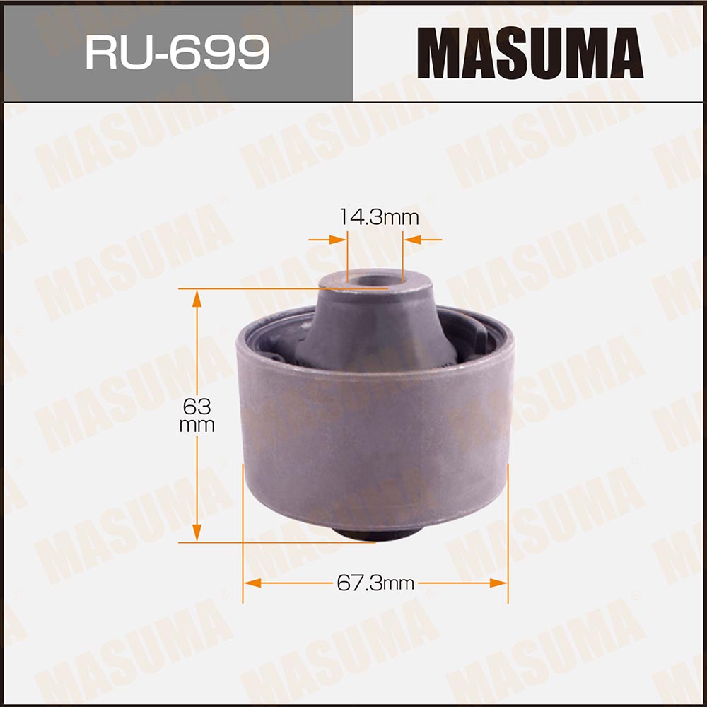 Сайлентблок Masuma ru-699 / civic/ FB8 Rus front low | перед | - Masuma RU699
