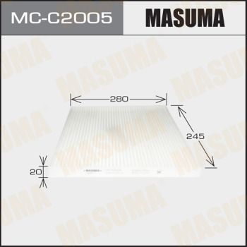 Салонный фильтр masuma teana/ l33r (1/20) - Masuma MCC2005