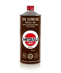 Mitasu 10w30 1L масло моторное gold SN API SN ilsac gf-5, Dexos 1 100% синт. - MITASU MJ1051