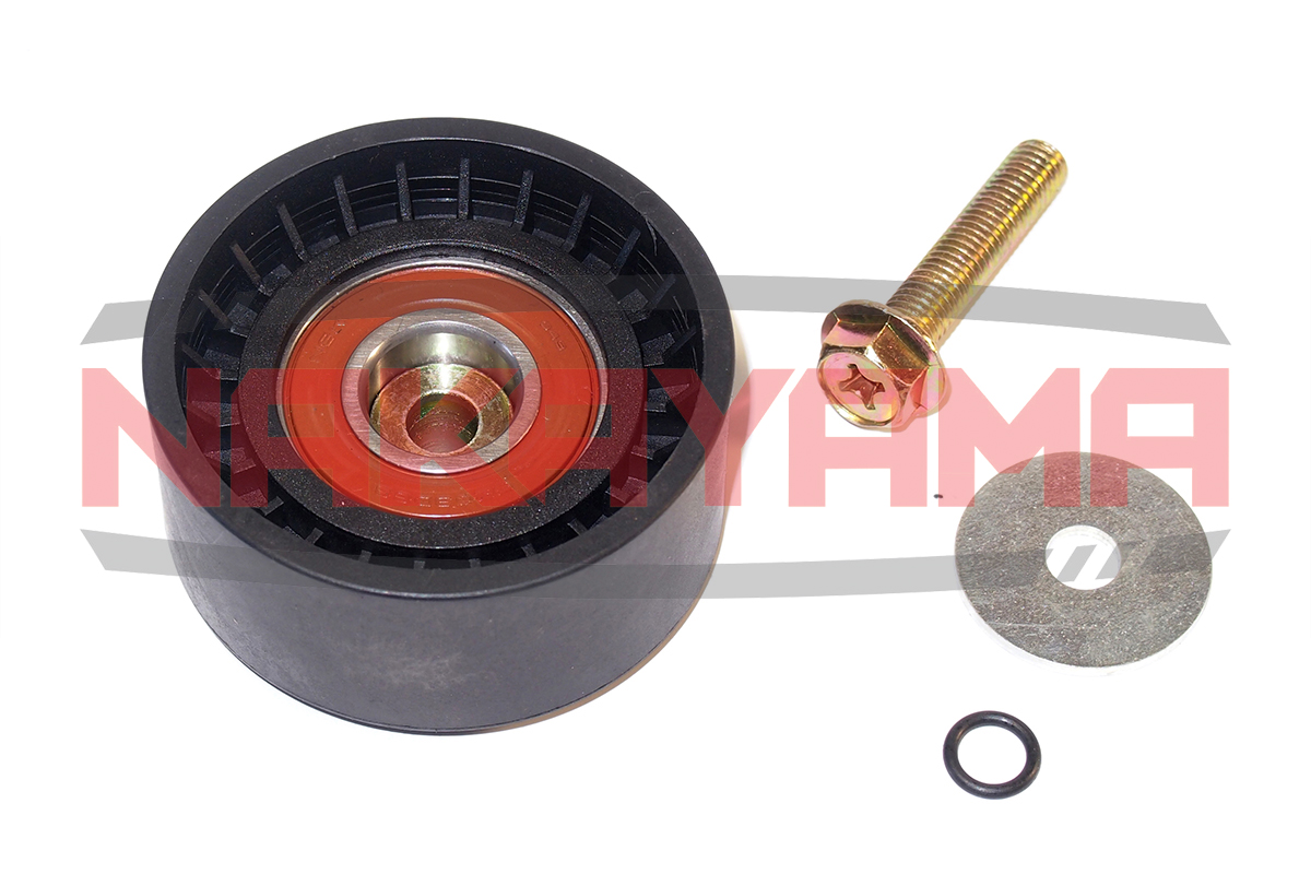 Ролик промежуточный поликлинового ремня alfa 156 2.5-3.0 V6 24V 97-, fiat punto/stilo 1.9jtd 09/99- - Nakayama QJ36065