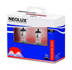 комплект ламп галогеновых H4 (в комплекте 2 шт.) NEOLUX                N472ELSCB