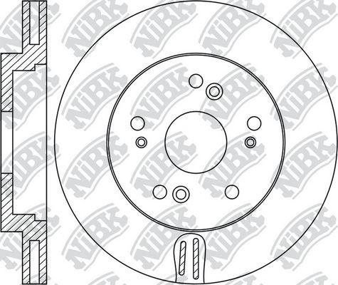 / rn1418v Диск тормозной | перед | - NIBK RN1418