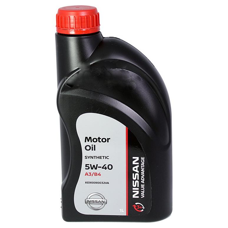 Масло моторное синтетическое Motor Oil 5w-40, 1л - Nissan KE900-90032-VA
