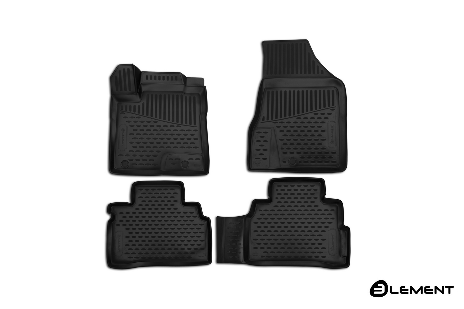 Коврики 3D в салон nissan Murano, 2016->, 4 шт. (полиуретан) - NOVLINE ELEMENT3D3661210K