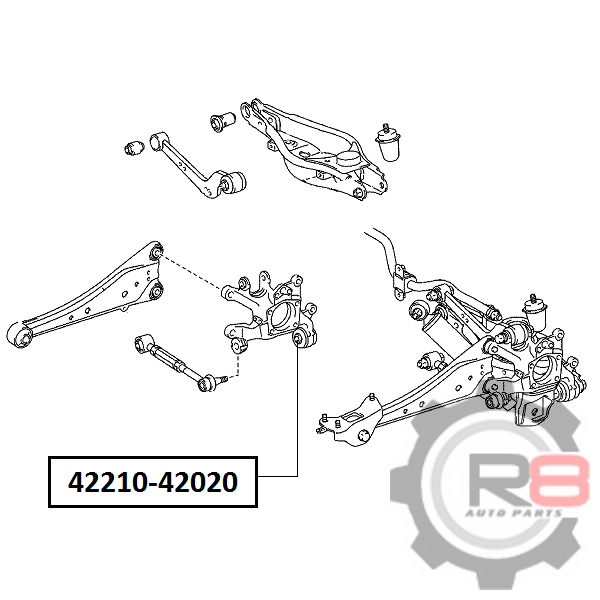 Цапфа - R8 R84221042020