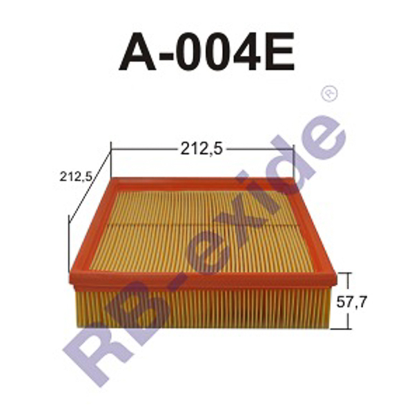 A-004e 2112-1109-080-01 (фильтр воздушный) - Rb-exide A004E
