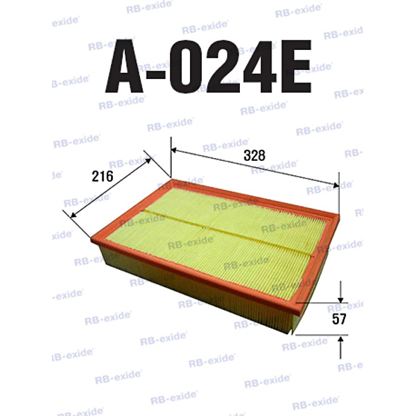 A-024e c30189 (фильтр воздушный) - Rb-exide A024E