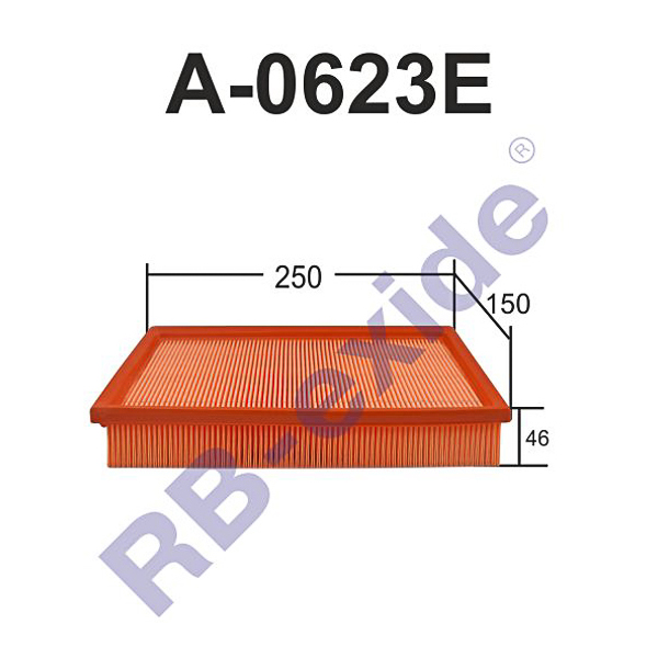 A-0623e 28113-24570 (фильтр воздушный) - Rb-exide A0623E