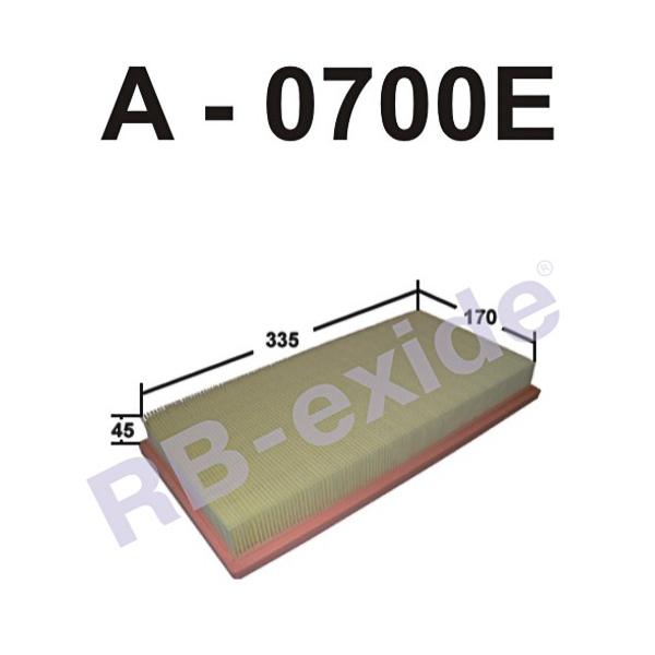 A-0700e ok2a5-13-z40 (фильтр воздушный) - Rb-exide A0700E