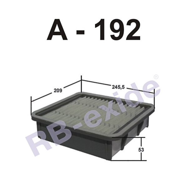 A-192 17801-46080 (фильтр воздушный)