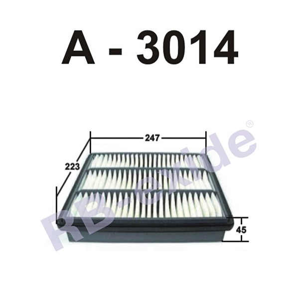 Фильтр воздушный - Rb-exide A3014