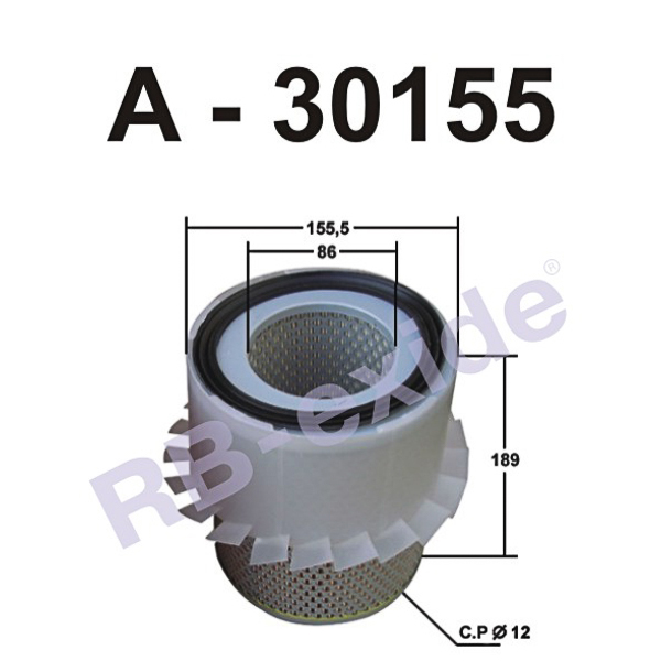 A-3015s md620563 (фильтр воздушный) - Rb-exide A3015S