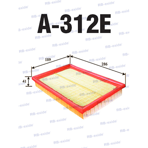 A-312e c2998 (фильтр воздушный) - Rb-exide A312E