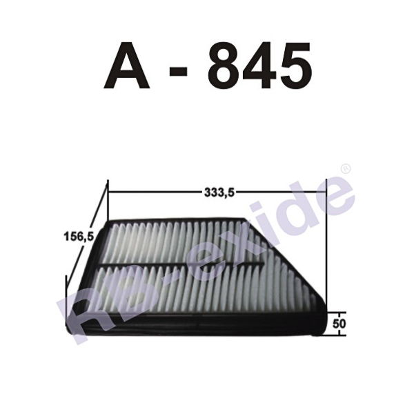 Фильтр воздушный - Rb-exide A845