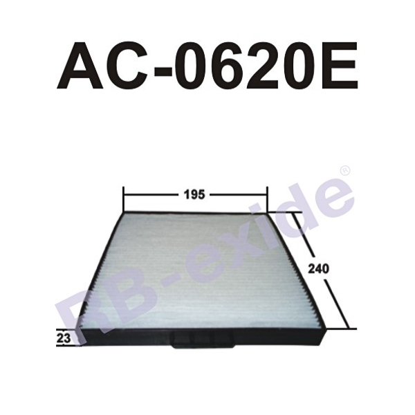 Ac-0620e 97610-37000 (фильтр салонный)  - Rb-exide AC0620E
