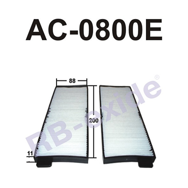 Ac-0800e 69230-05400 (фильтр салонный) - Rb-exide AC0800E