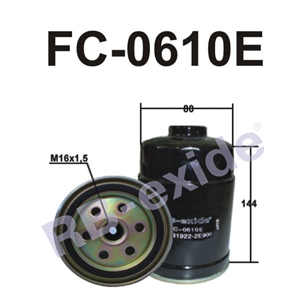 Fc-0610e 31922-2e900 (фильтр топливный) - Rb-exide FC0610E