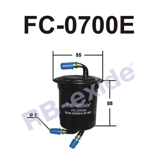 Fc-0700e ok2aa-20-490 (фильтр топливный) - Rb-exide FC0700E