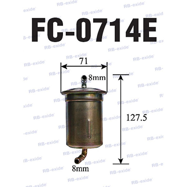 Fc-0714e ok558-20-49000 (фильтр топливный) - Rb-exide FC0714E