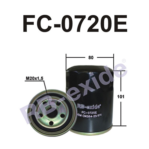 Fc-0720e ok054-23-570 (фильтр топливный) - Rb-exide FC0720E