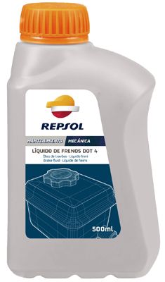 Тормозная жидкость RP liquido DE frenos DOT 4, 500 ml канистра - REPSOL RP701A96