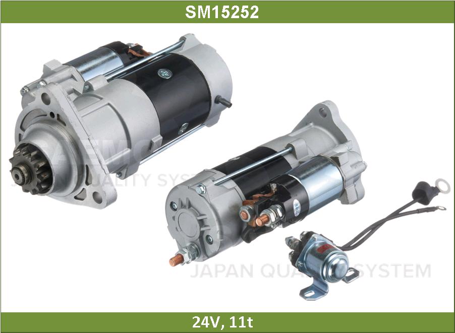Стартер - SAEMOTO SM15252