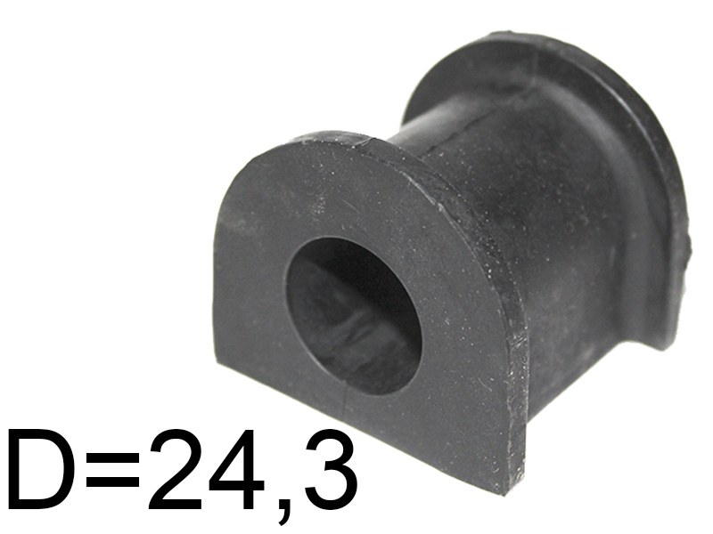 Втулка переднего стабилизатора d=24.3 chevrolet lanos 97-02/daewoo nexia 95-09 - SAT ST96444469