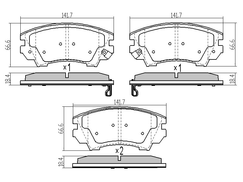 Колодки тормозные FR opel astra j | перед | - SAT ST1605232